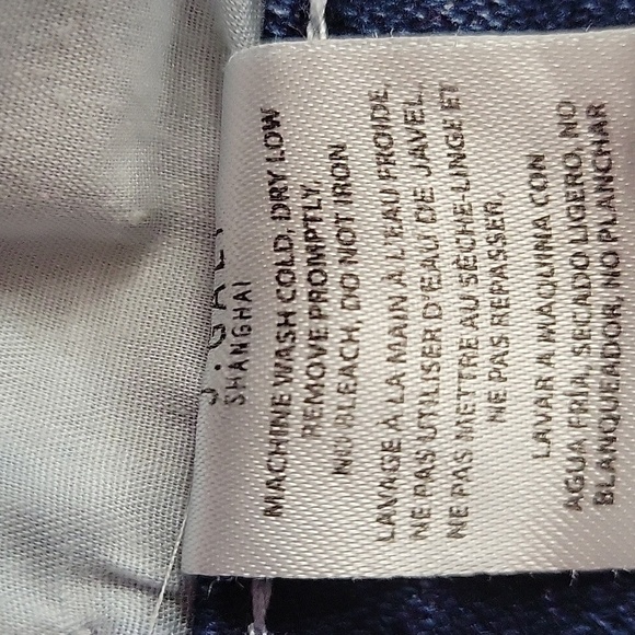 John Galt Wide Leg Carpenter Style Jeans Dark Wash Size 5 - Picture 13 of 14